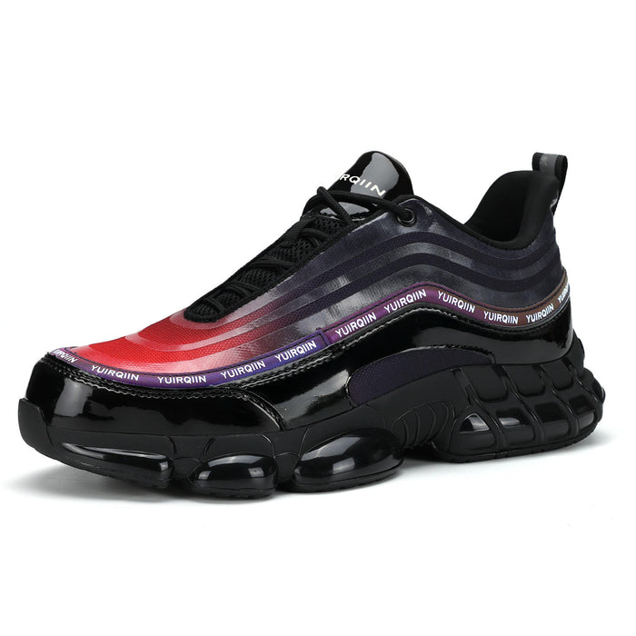 Women's Gradient Sequin Steel Toe Work Sneakers