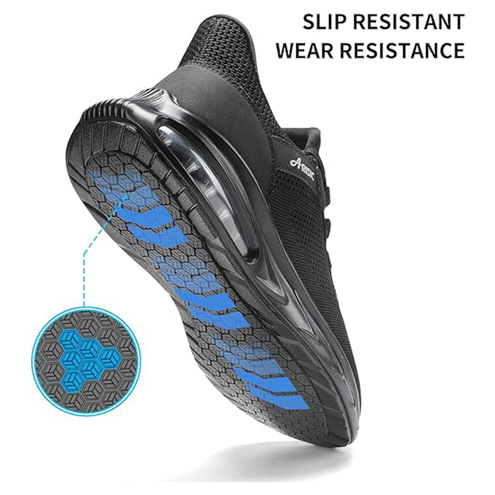 ARISIC|Men Non Slip shoes lightweight shock-absorbing work sneakers