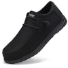 ARISIC|Steel Toe Loafers Shoes Slip On Work Shoes