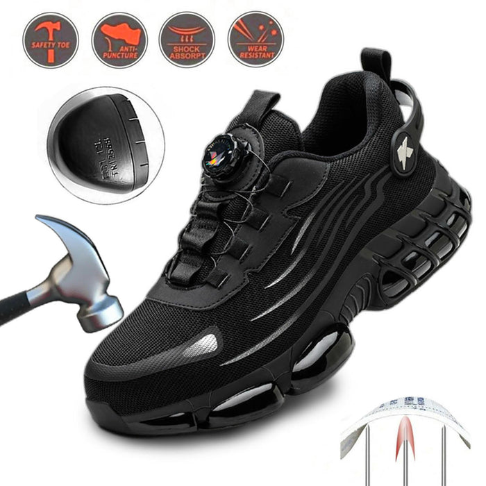Indestructible Work Shoes for Men – Steel Toe Safety Sneakers