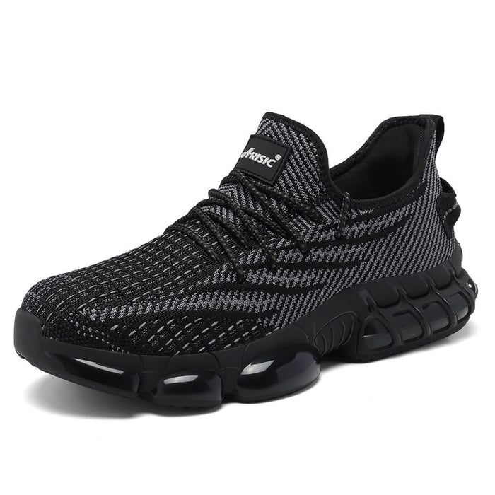 ARISIC|Steel Toe Sneakers Lightweight Puncture Proof Breathable Work Shoes