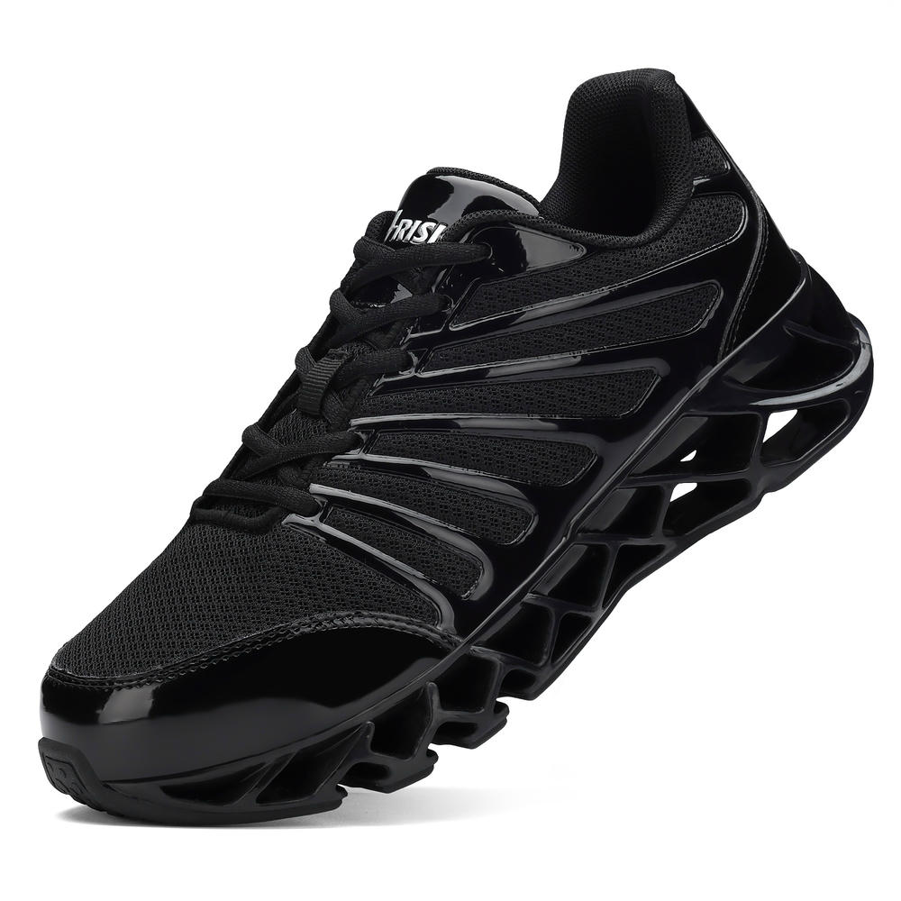 Black Tactical Steel Toe Safety Sneakers – Blade Sole Design