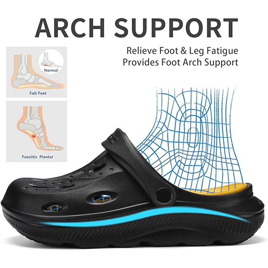 ARISIC|Stylish comfortable Arch Support Clogs（Removable Insoles）